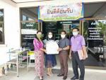 เทศบาลตำบลตำนานได้จัดแจกหน้ากากอนามัยให้แก่ประชาชน